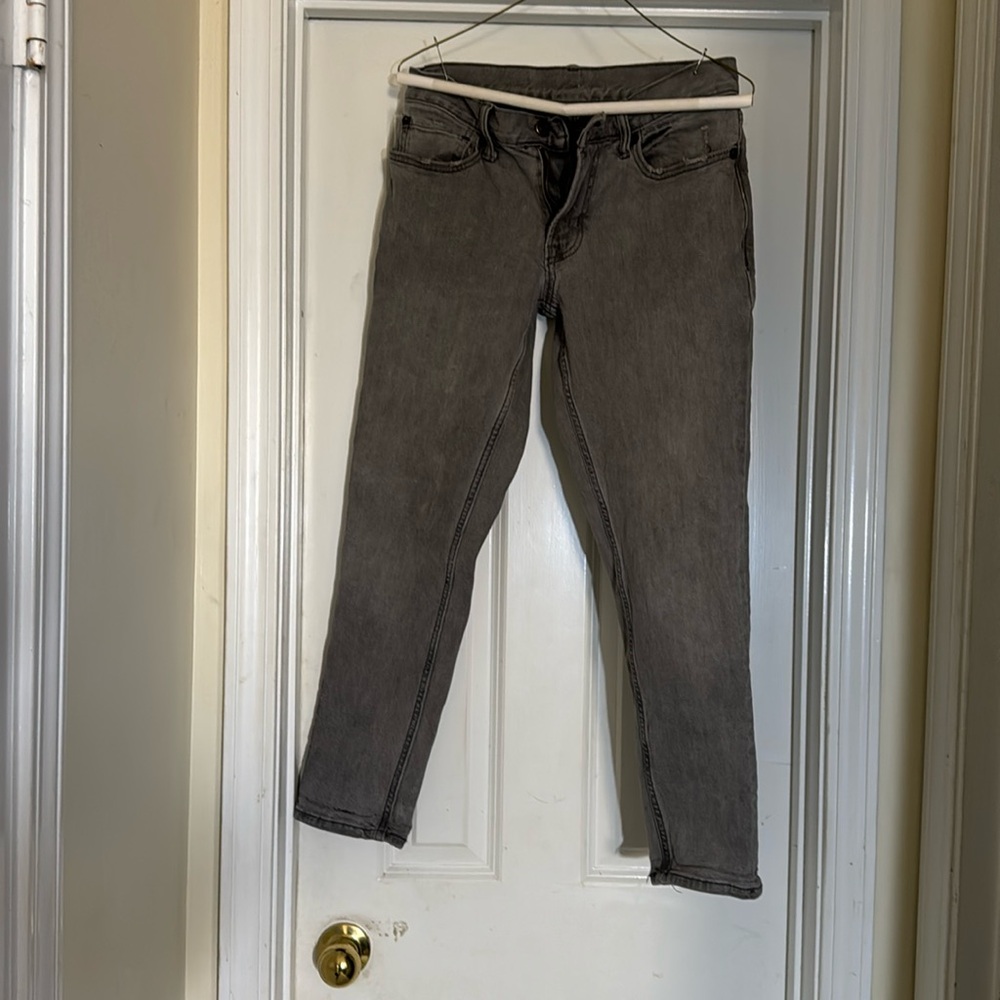 Grey jeans